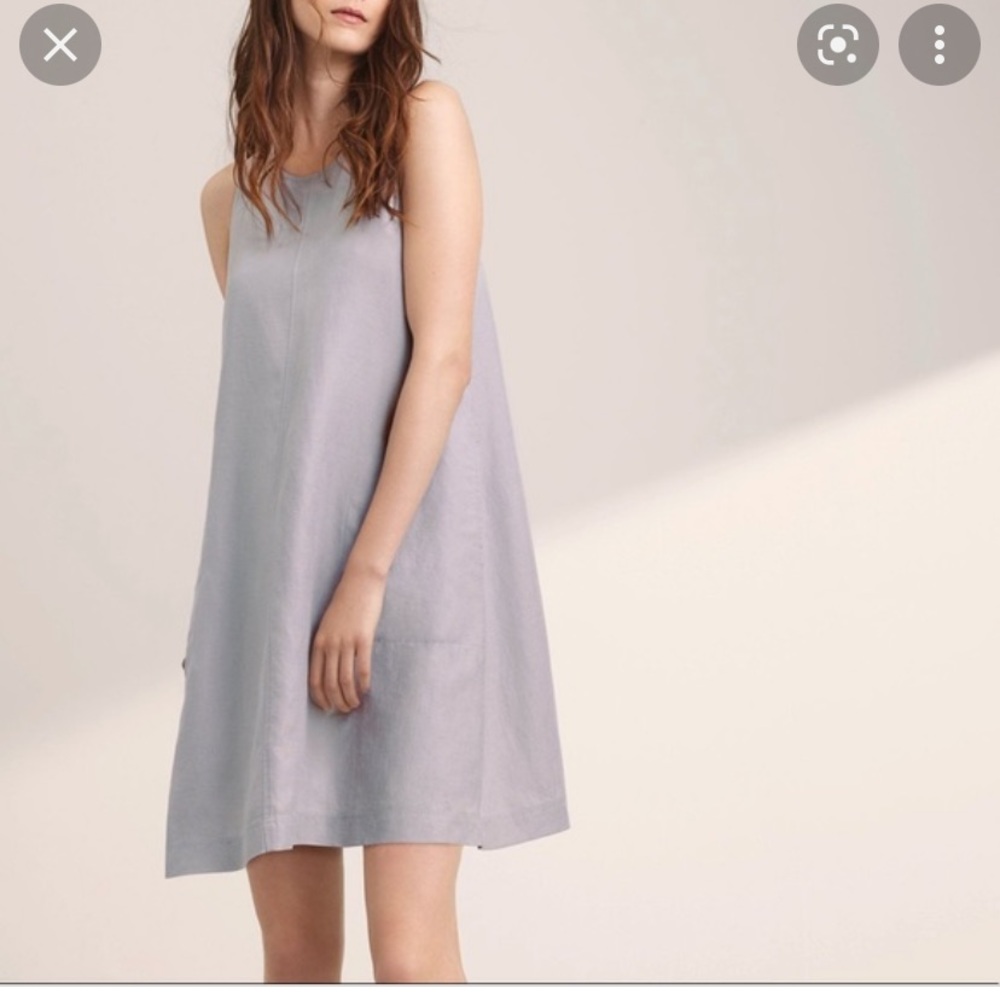 Wilfred Trompette linen dress in light purple